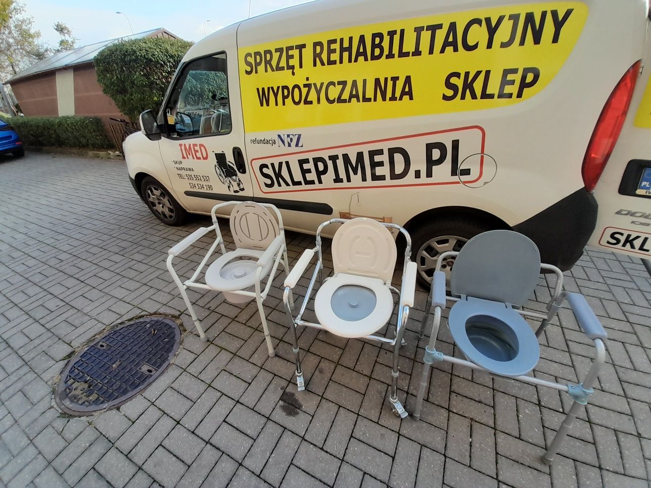 Krzesło Toaletowe Wynajem 50zl/miesiąc Sklep Ortopedyczny IMED Warszaw