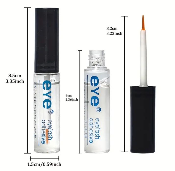 Надійний клей для накладних вій.