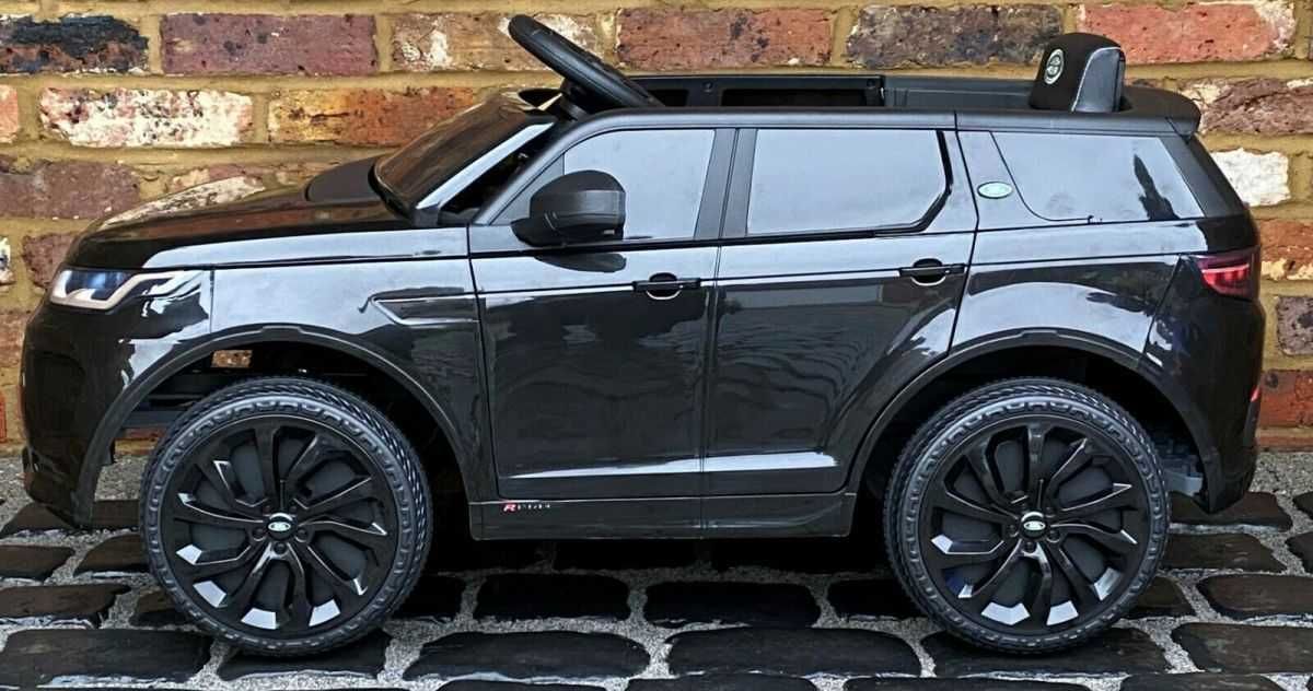 Купуй Зі Знижкою! Дитячий електромобіль Land Rover Discovery 4WD BLACK