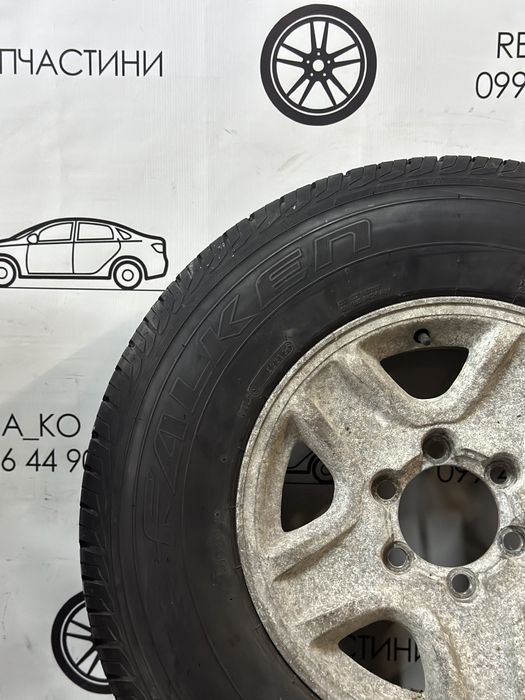 Розпаровка/запаска 275/70 R16 Pirelli, 265/70 R16 Falken,диски 6х139.7