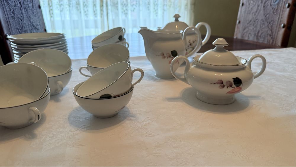 Servico cha 12 pecas Vista alegre complete