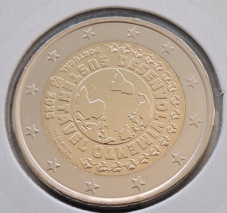 Portugal - 2 Euro 2025 Desenvolvimento Sustentável