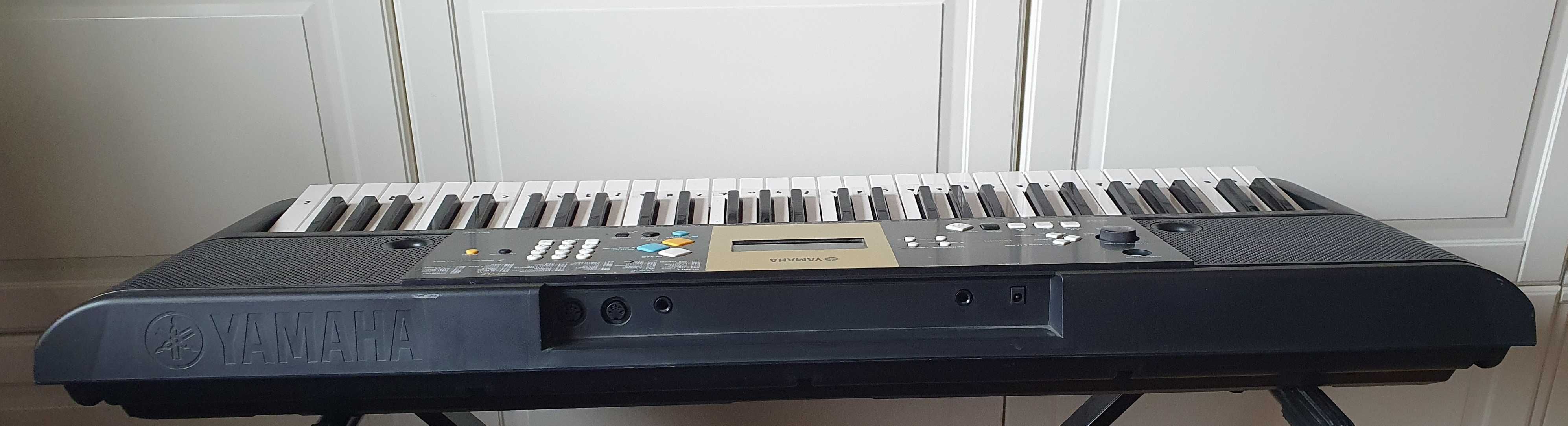 Keyboard Yamaha YPT z wyświetlaczem, MIDI, do nauki