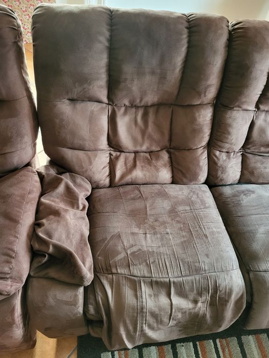 2 sofás extensíveis