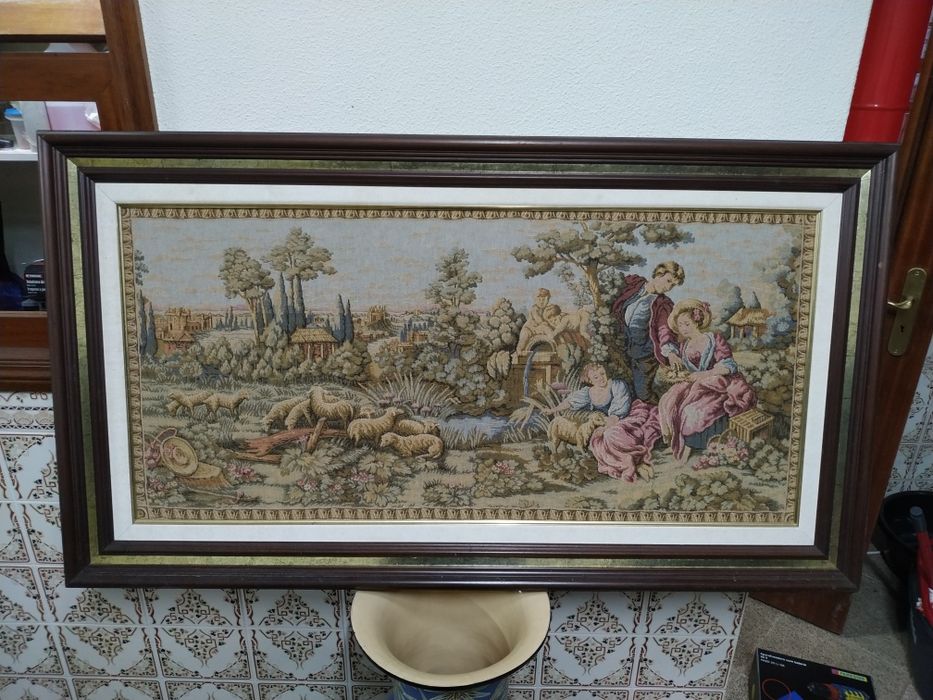Quadro decorativo em tecido