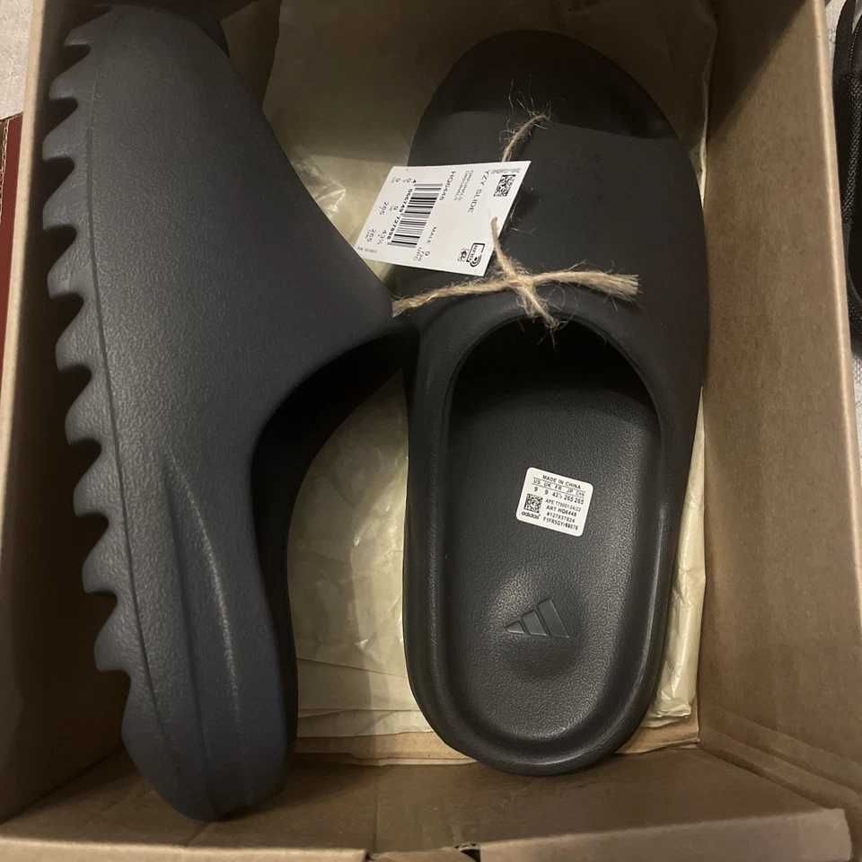 Adidas YeezySlide_Black Nowe damskie Klapki 41