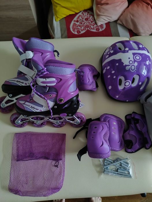 Роликові ковзани для дівчинки