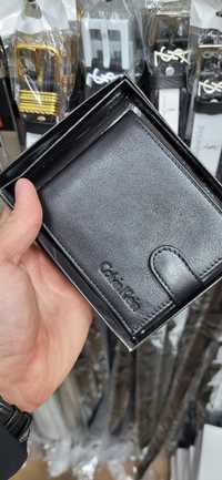 Чоловічій гаманець портмоне натуральна шкіра кошелек портмоне визитниц