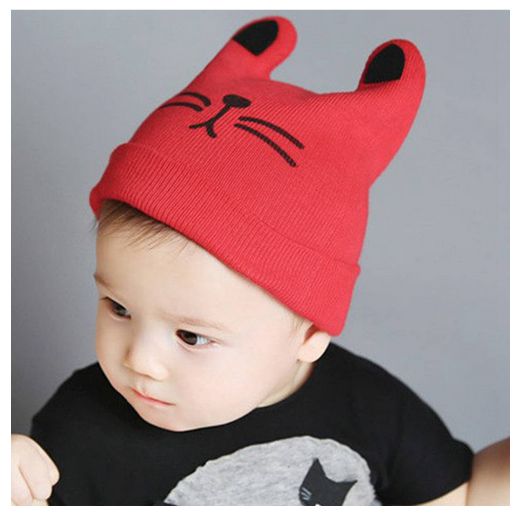 Gorros Menino/Bonés Bebé (Mickey/Urso/Gato)