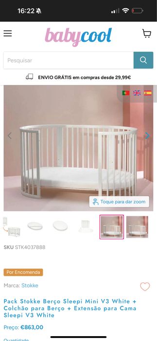 Berço bebê Marca: Stokke