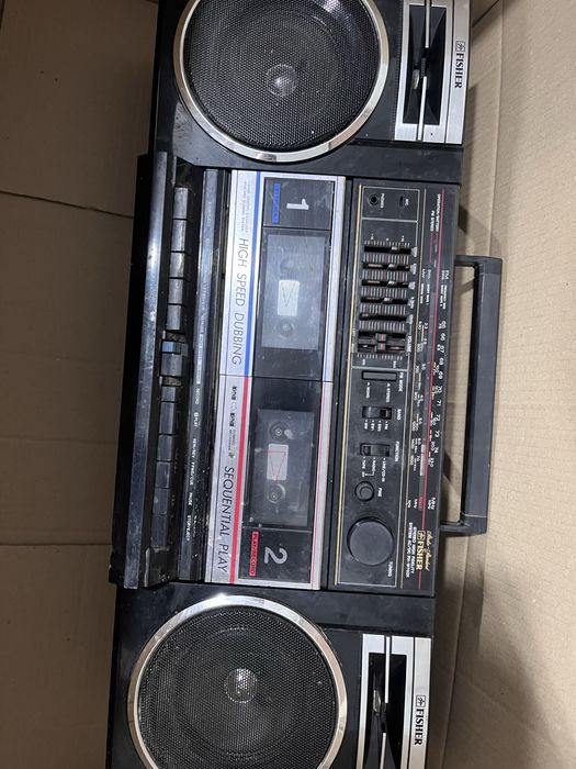 Двухкассетный Магнитофон FISHER  W702k