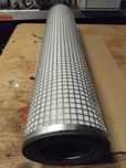 Przemysłowy filtr powietrza G2 tubowy H=725mm fi 150mm/90mm