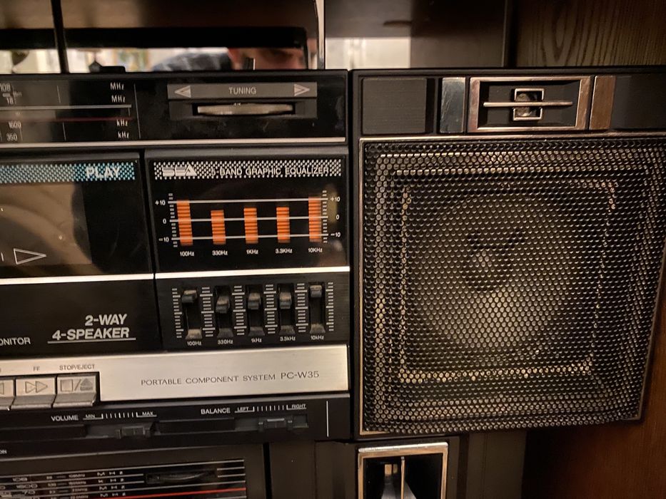 магнитофон JVC PC W35.