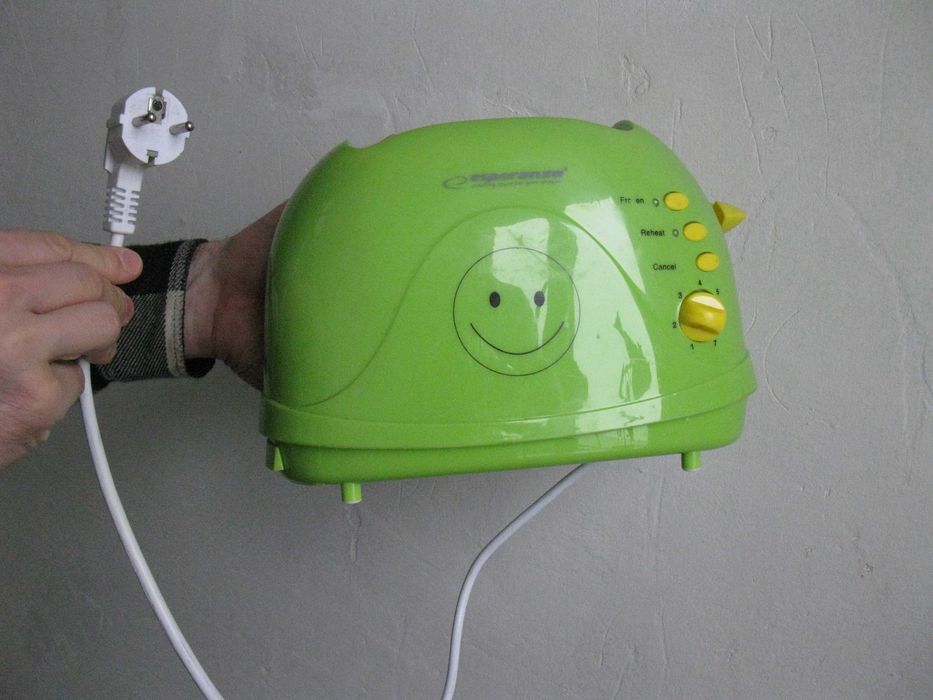 Тостер Esperanza SMILEY EKT003 Green