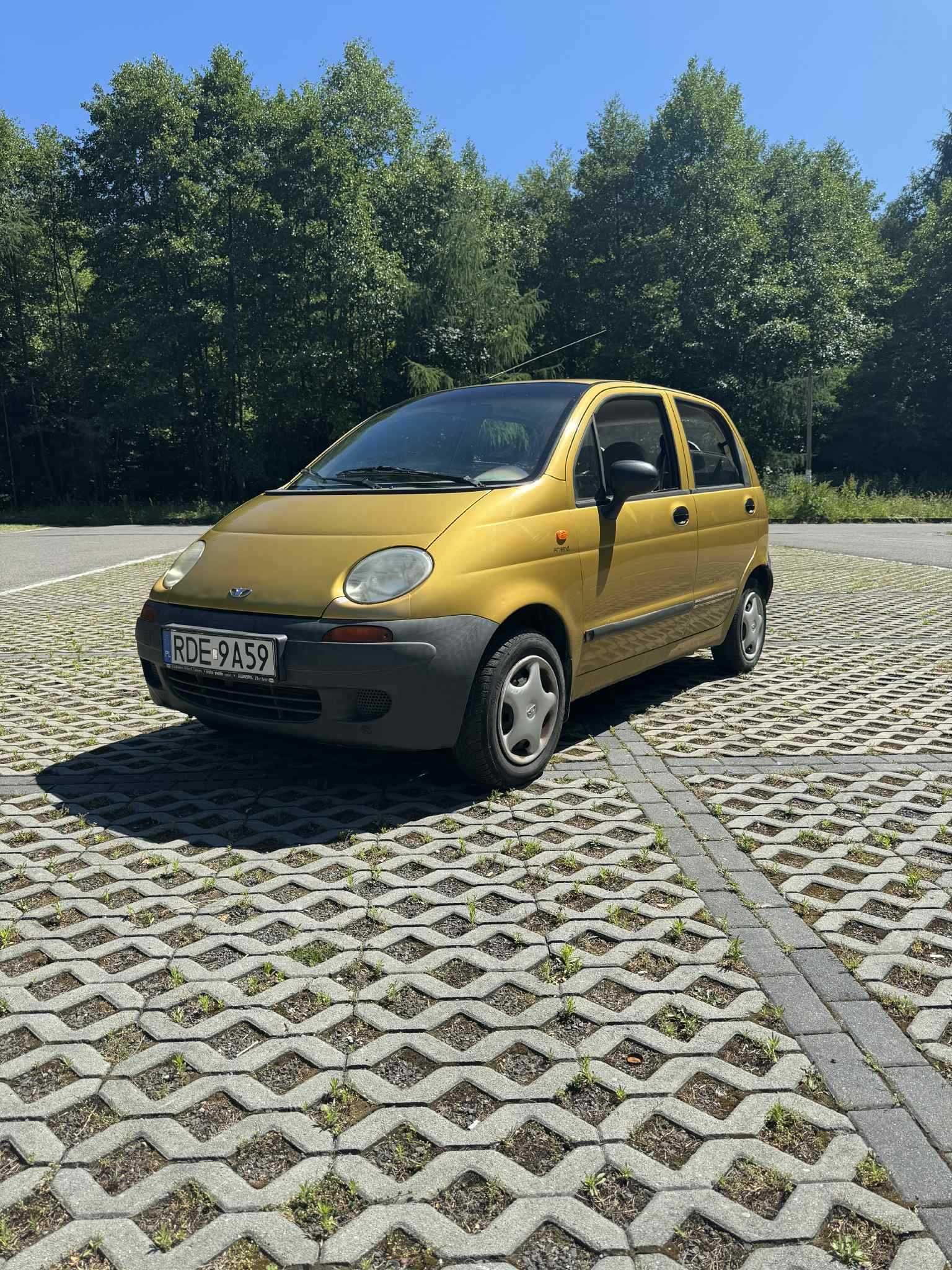 Daewoo Matiz sprawny ważne opłaty