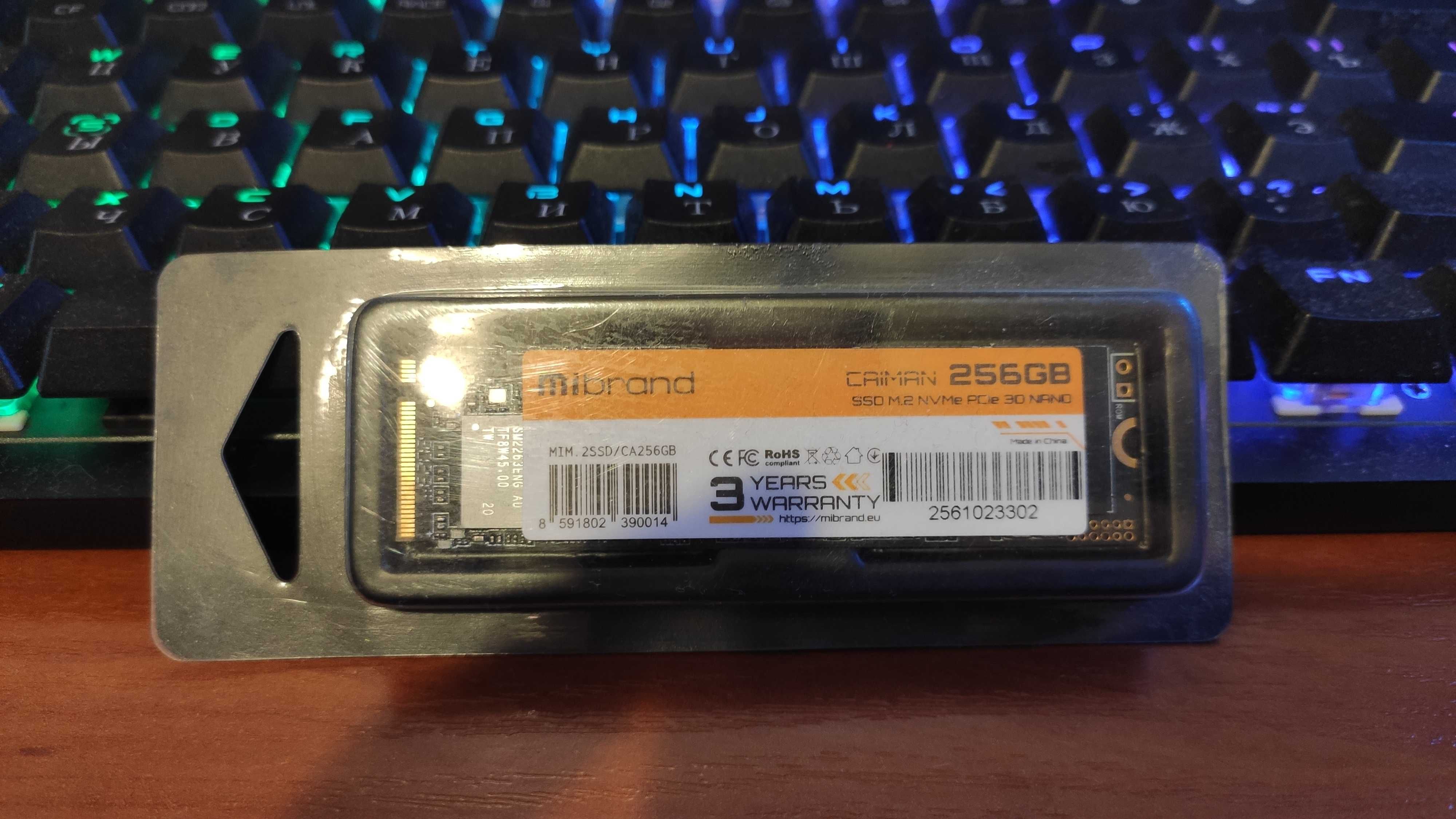 Накопичувач SSD M.2 2280 256GB MIBRAND (MIM.2SSD/CA256GB)