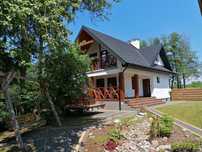 Domek całoroczny nad jeziorem- wynajem- Wolne terminy lipiec