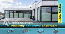 198 m2 Modułowy Pawilon handlowy, usługowy, modułowe biura dla firm