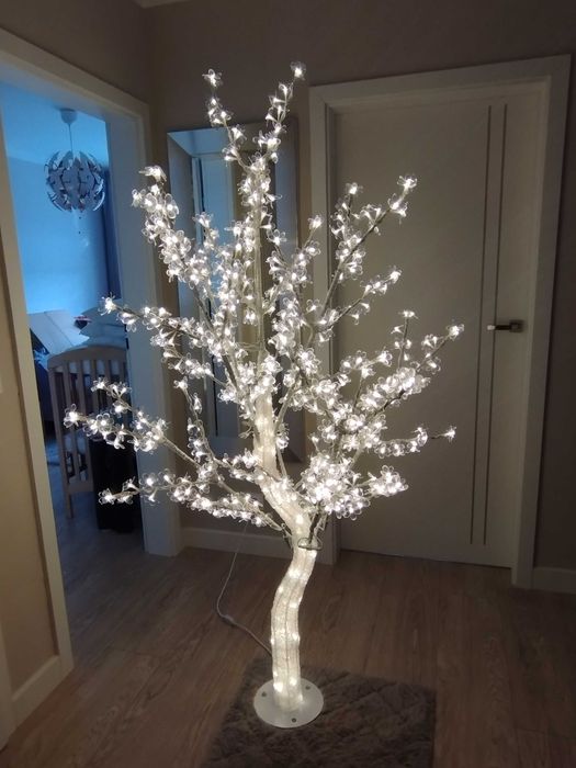 Lampki choinkowe typu sople 500led z flash 25m ozdoby okazja