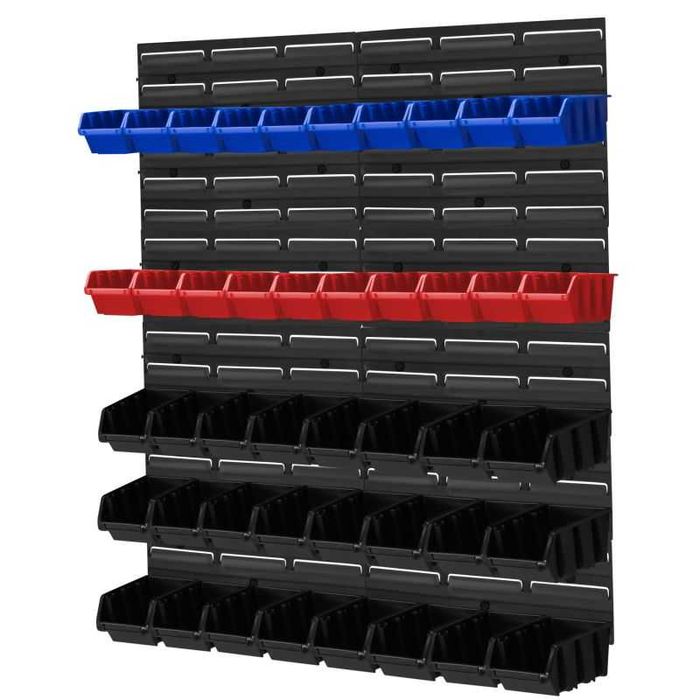 KRAFT&DELE Tablica Warsztatowa Pojemniki Segregator 78x78cm KD11864