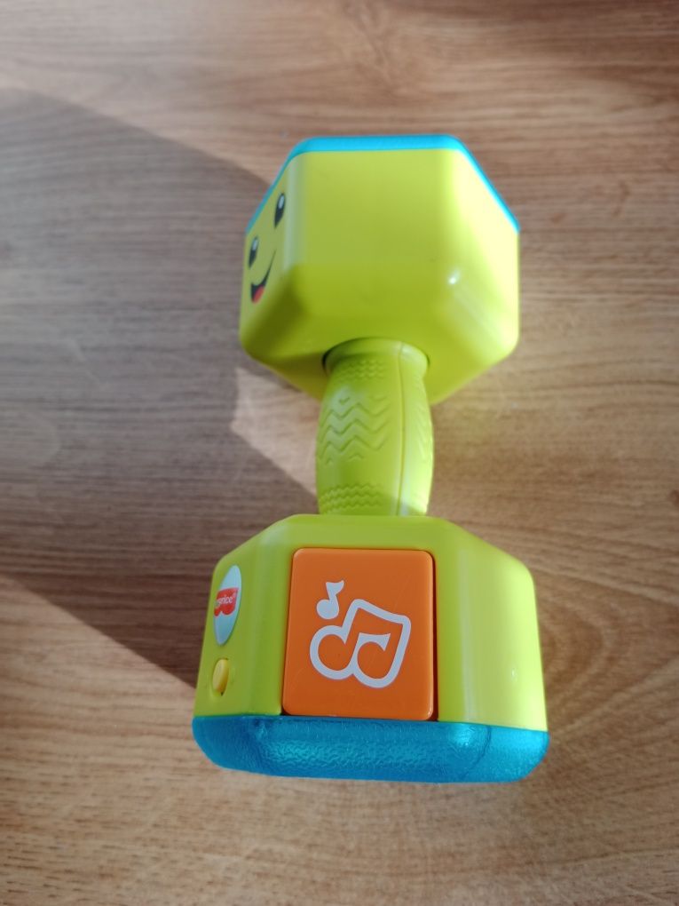 Grający hantelek fisherprice