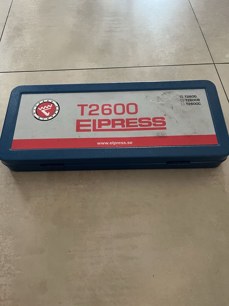 Zaciskarka do kabli Elpress T2600