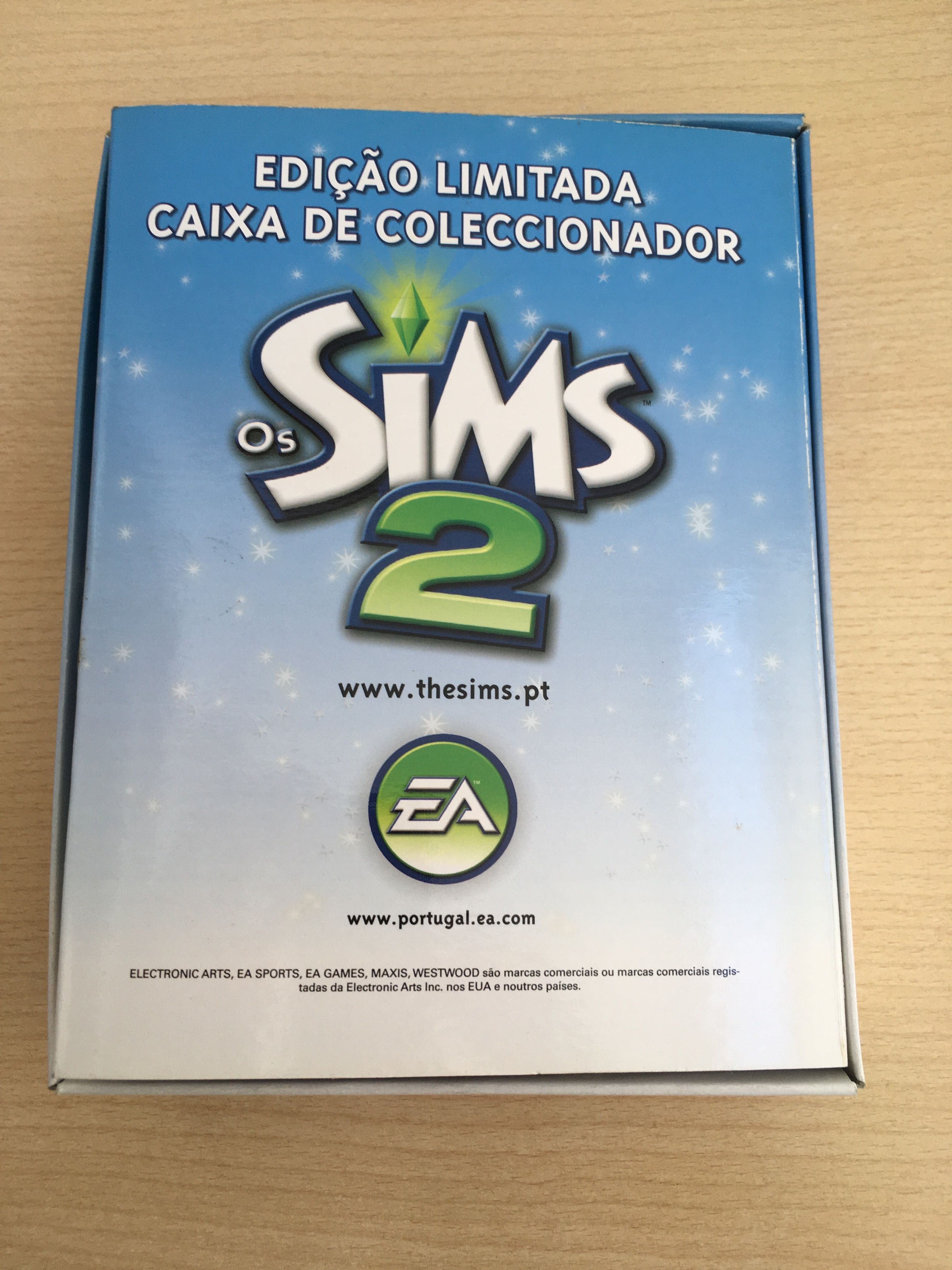 Jogos Sims 2 para o computador + caixa de colecionador