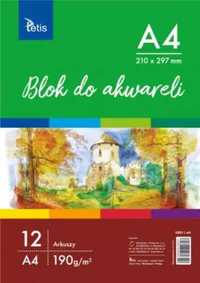 Blok do akwareli A4 12 kartek KB011 - A4