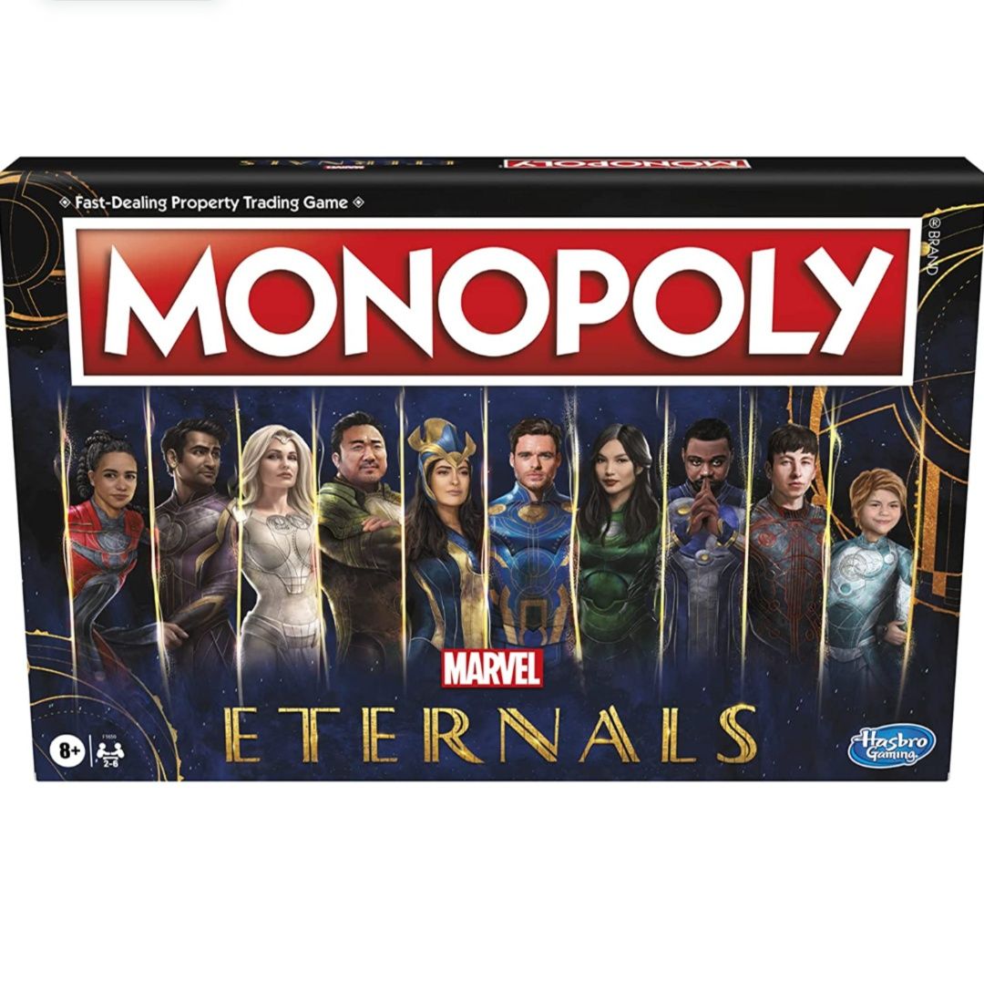 Настольная Игра Монополия Монополія Marvel Eternals від HASBRO