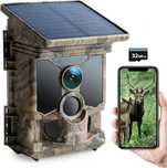 CEYOMUR 4K kamera z noktowizorem, fotopułapka z kartą pamięci 32GB