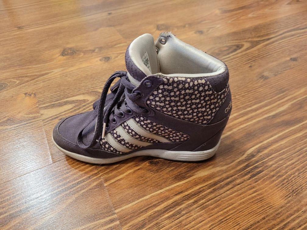 Buty na koturnie adidas neo label rozmiar 38