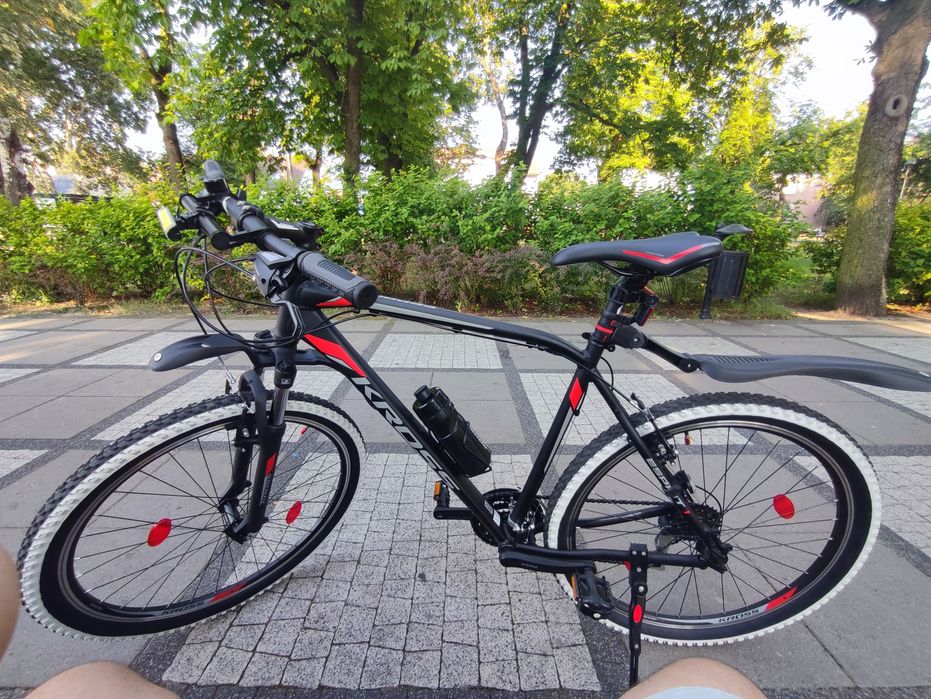 Rower Kross+ firmowe wyposaże..