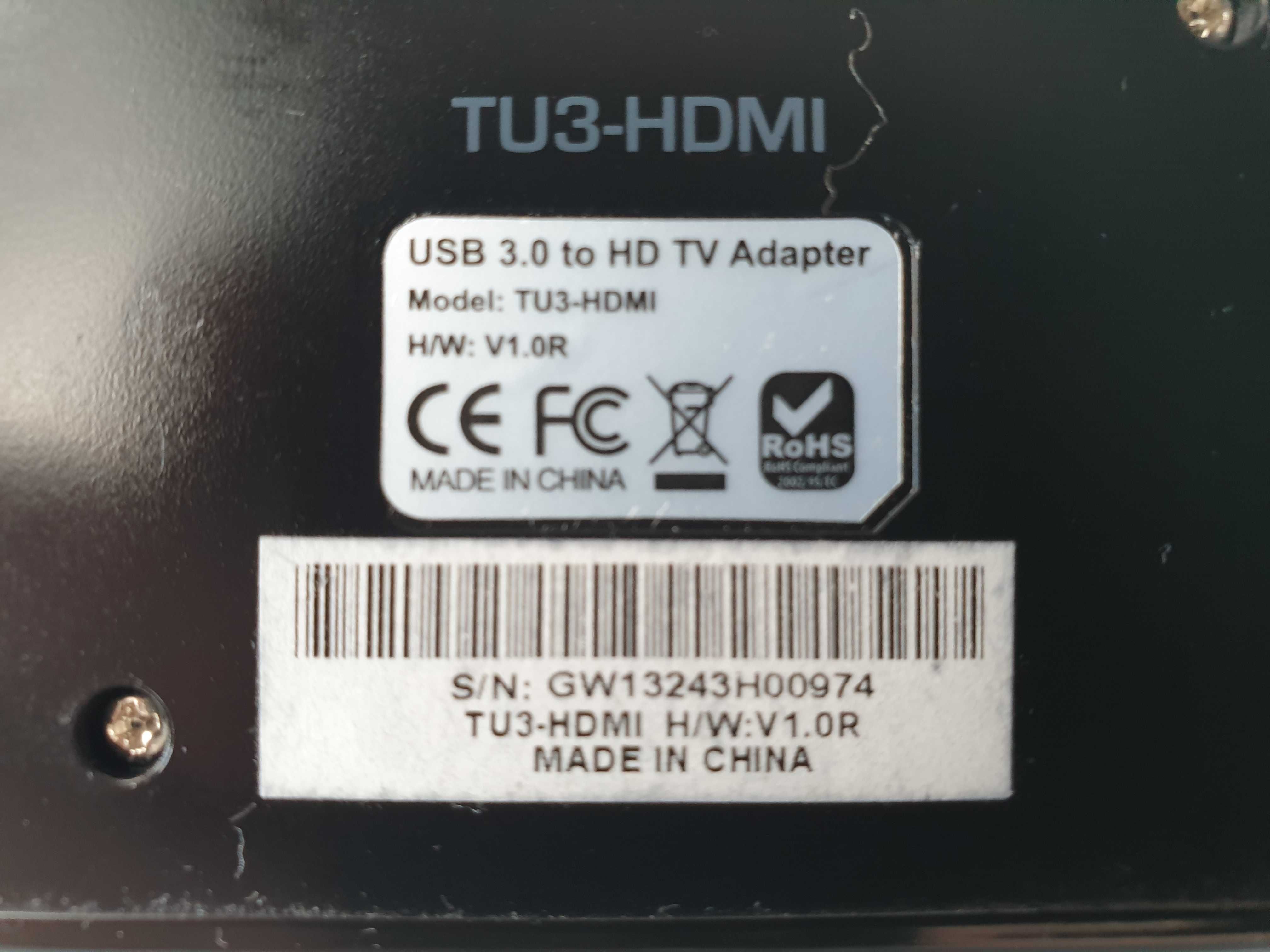 Адаптер USB 3.0 to HDMI активний