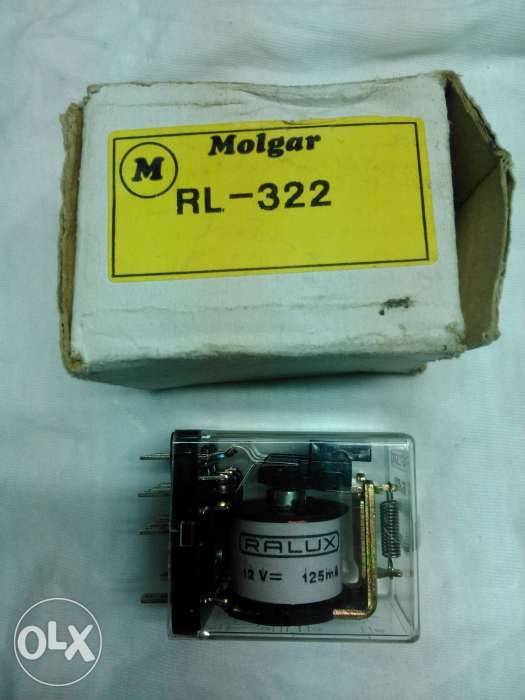 Relé 12 v Molgar