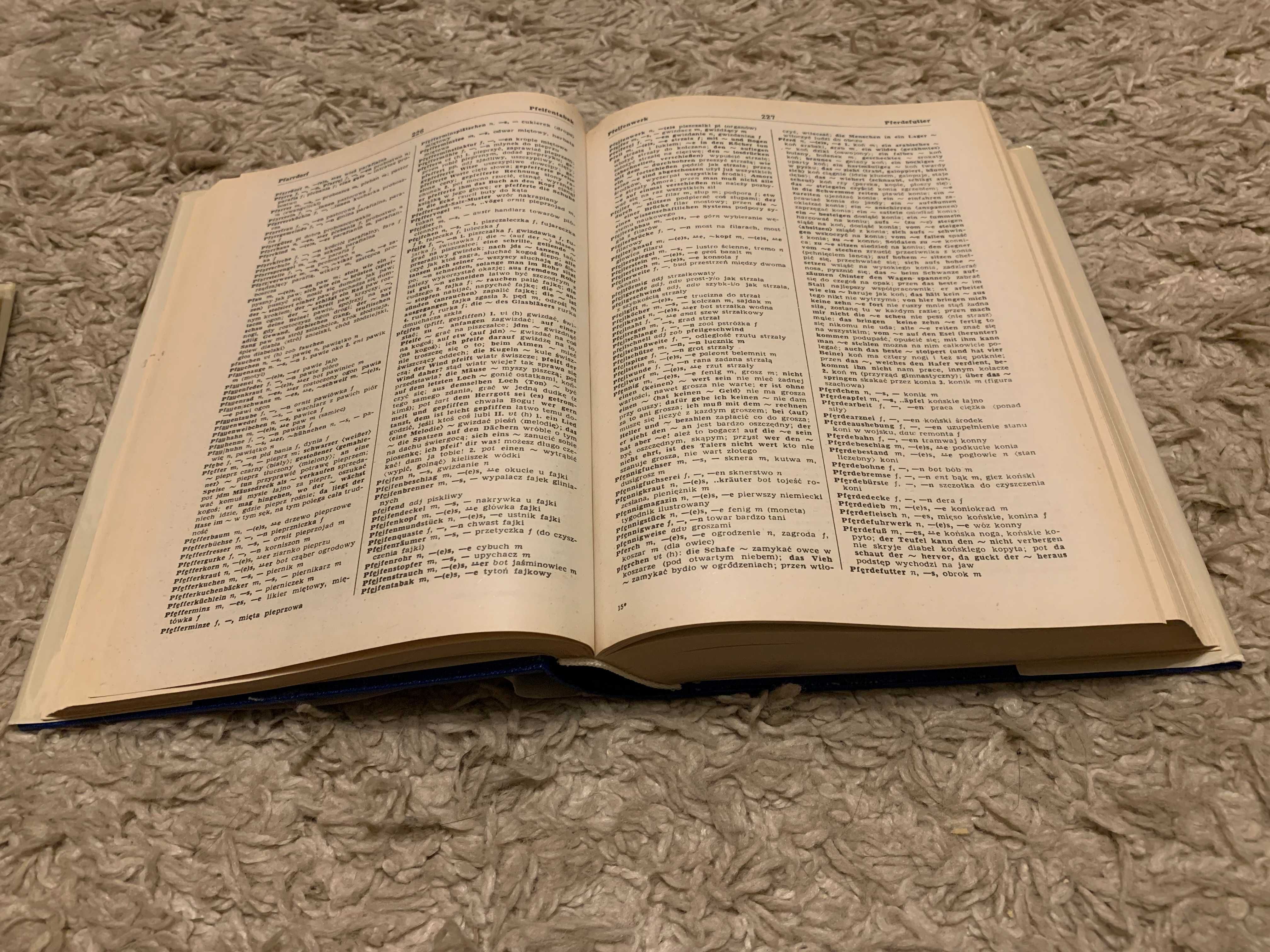 Wielki 2-tomowy słownik niemiecko-polski