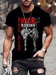 Koszulka męska z krótkim rękawem Kick Boxing