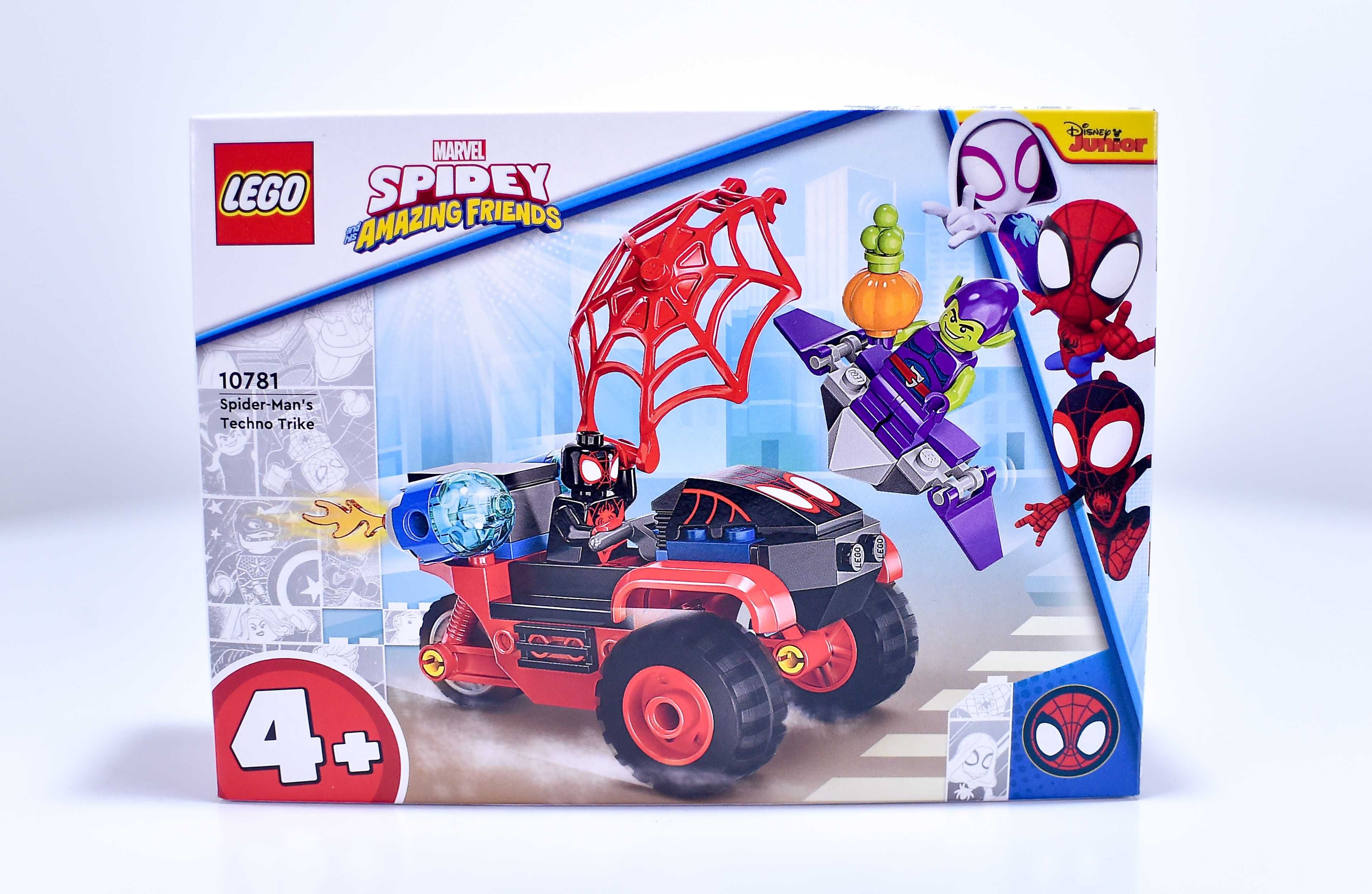 LEGO Super Heroes 10781 Techno trójkołowiec Spider-Mana