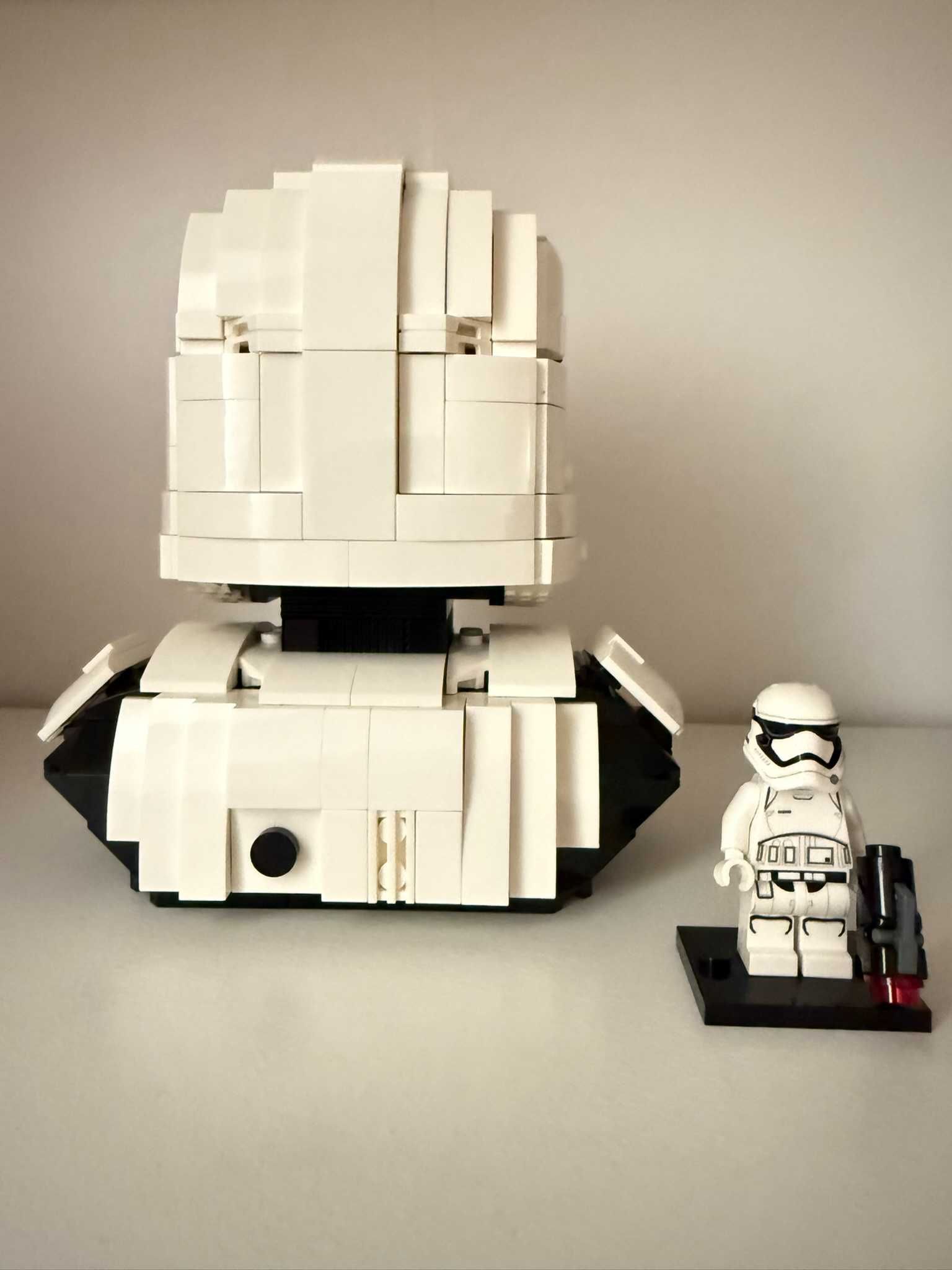 Lego First Order Stormtrooper Busto MOC