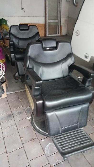 Dwa Fotele barberskie