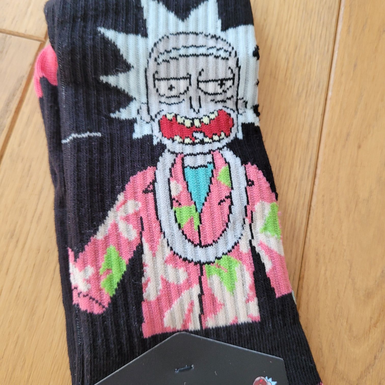 Nowe Skarpety Rick&Morty Pull&Bear 43-46 sneakers socks