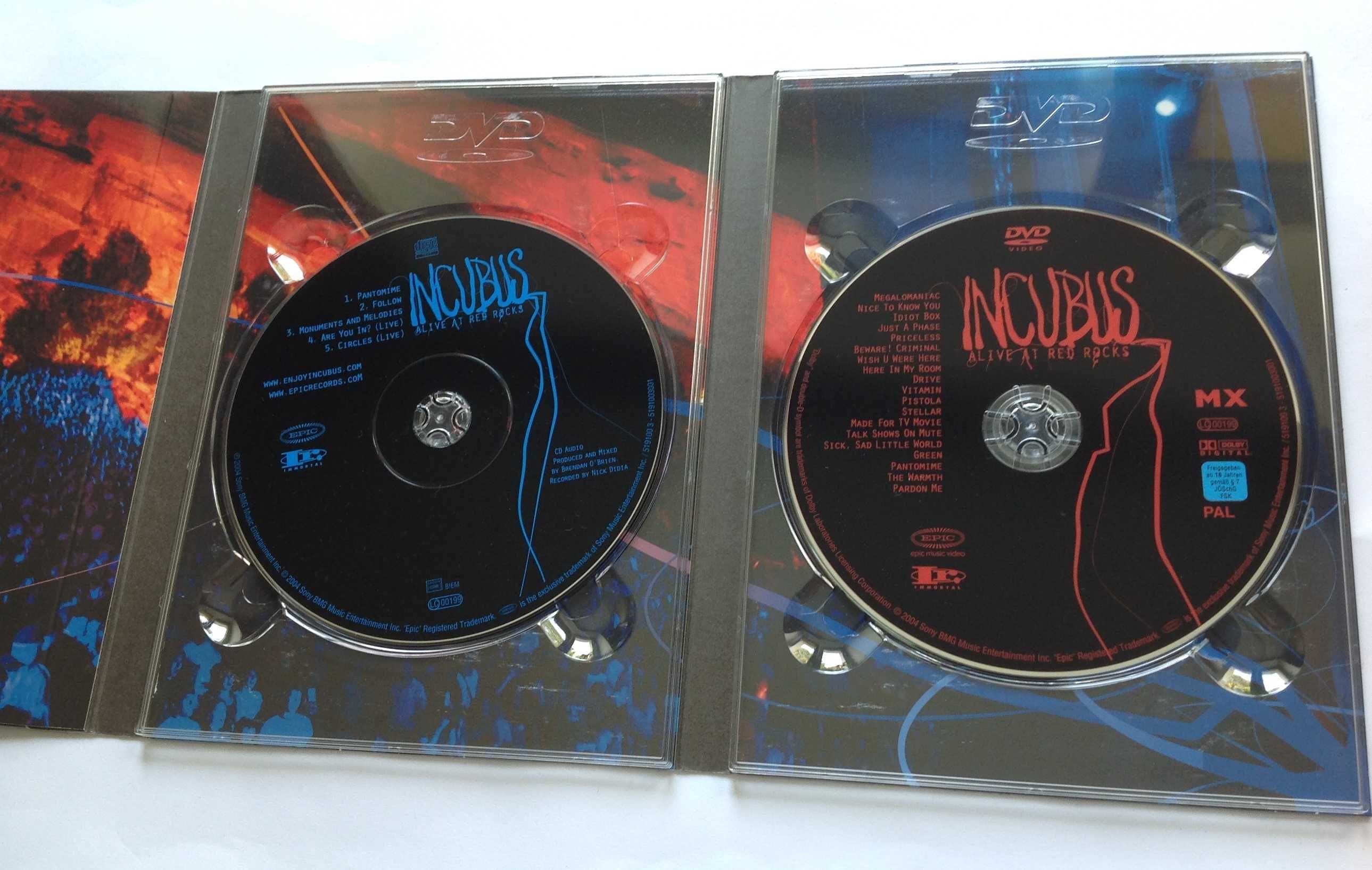 Incubus Alive At Red Rocks DVD