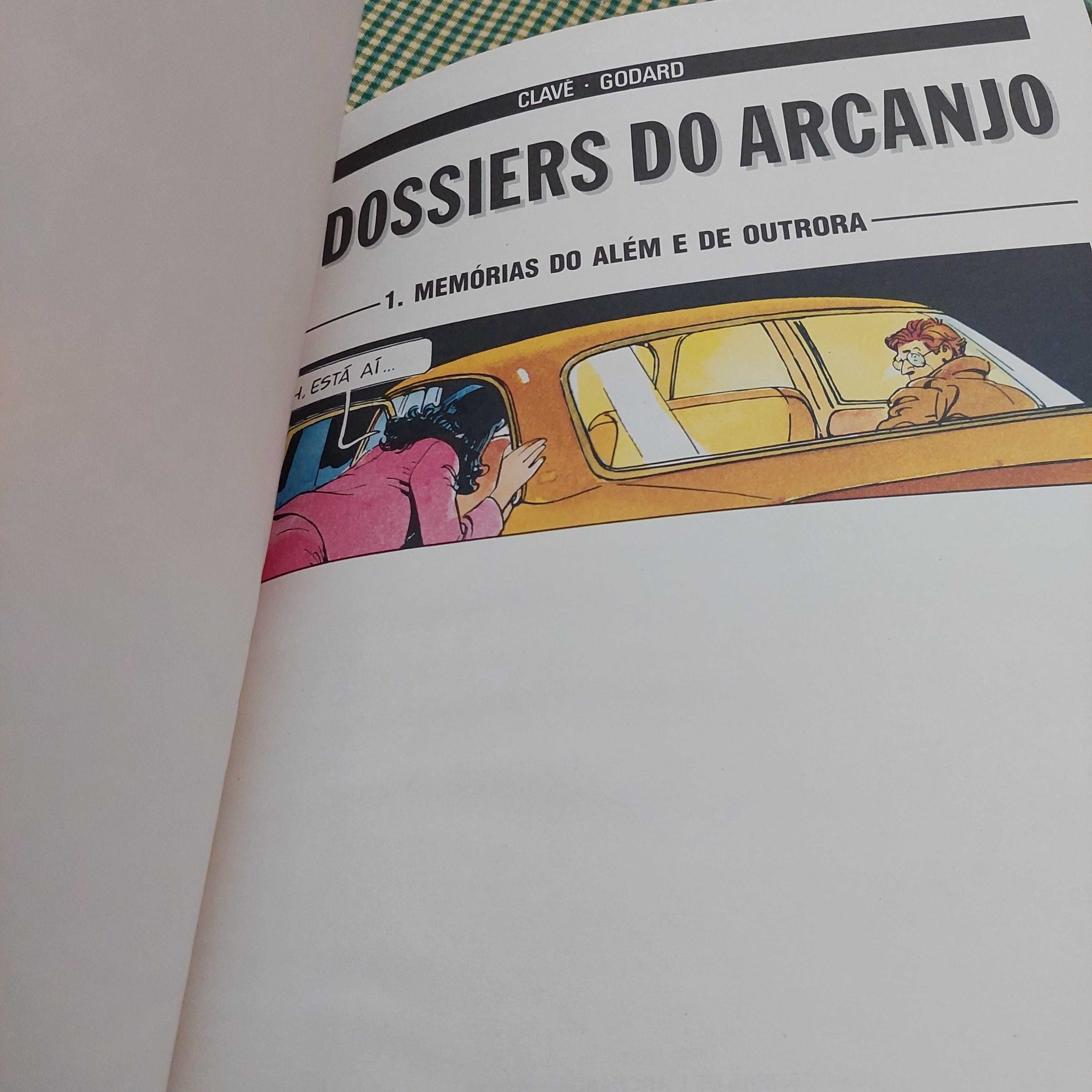 Bd Os dossiers do arcanjo Memórias do além e de outrora Clavé Godard