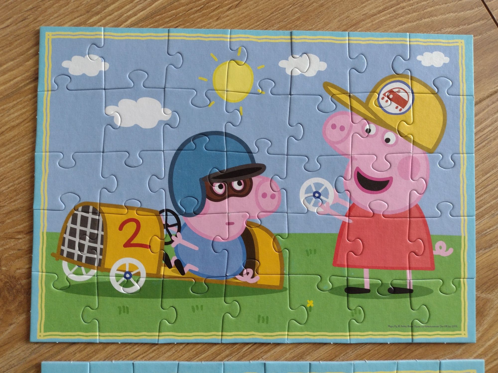 Puzzle 4w1 Świnka Peppa