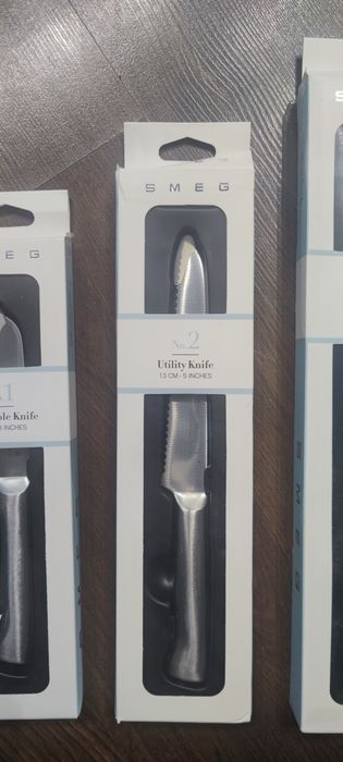 Zestaw noży kuchennych noże kuchenne SMEG