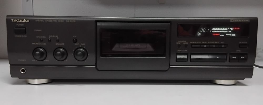 TECHNICS RS-BX601  deck cassettes 3 Head