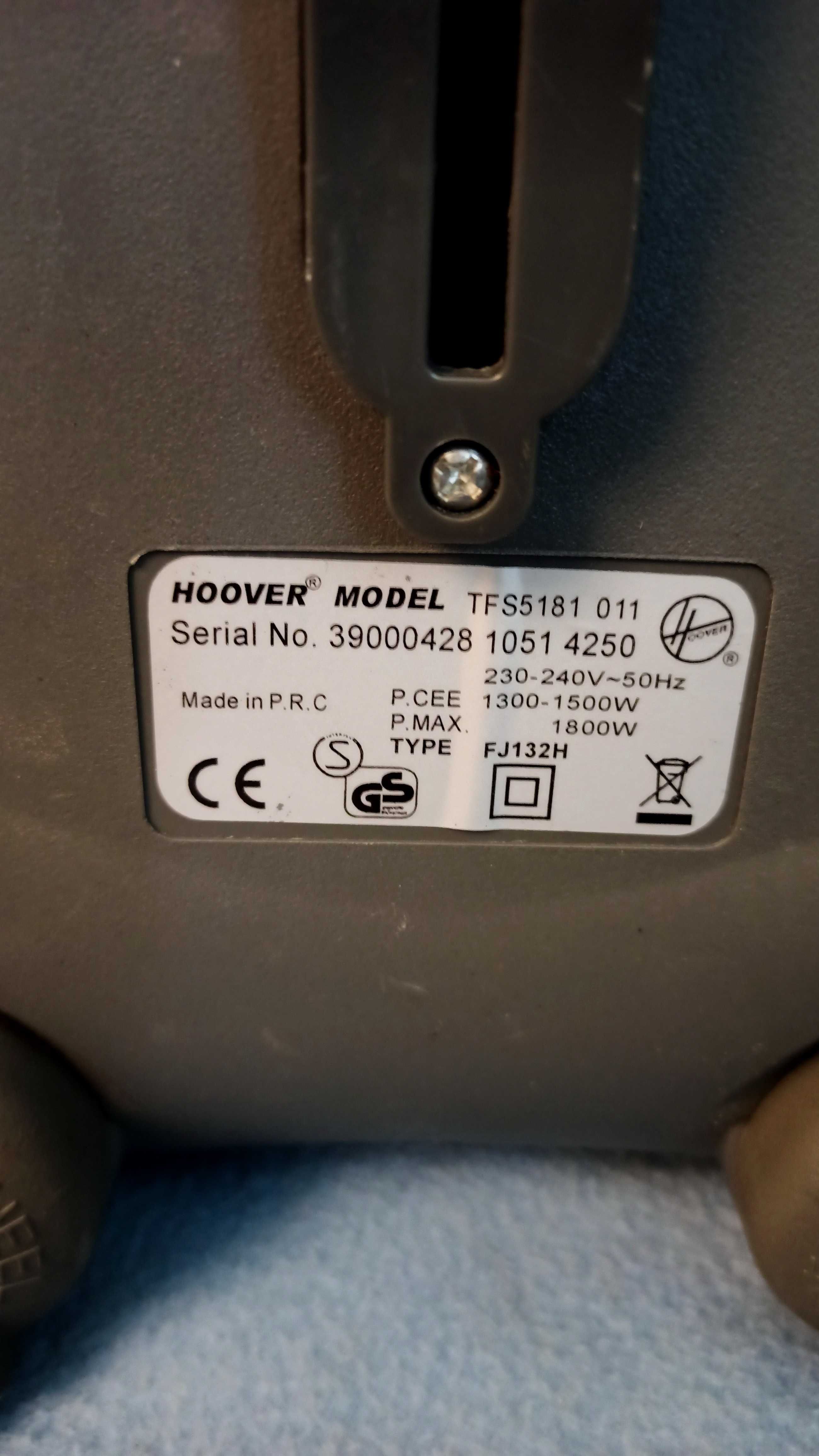 .Odkurzacz workowy Hoover TFS518101*