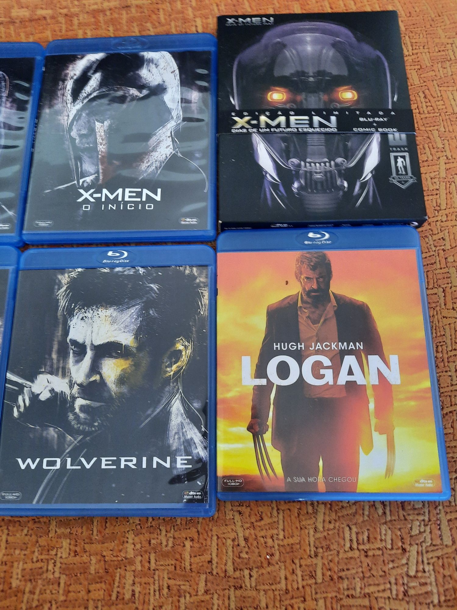 Lote da Saga Completa X-Men Blu-Ray