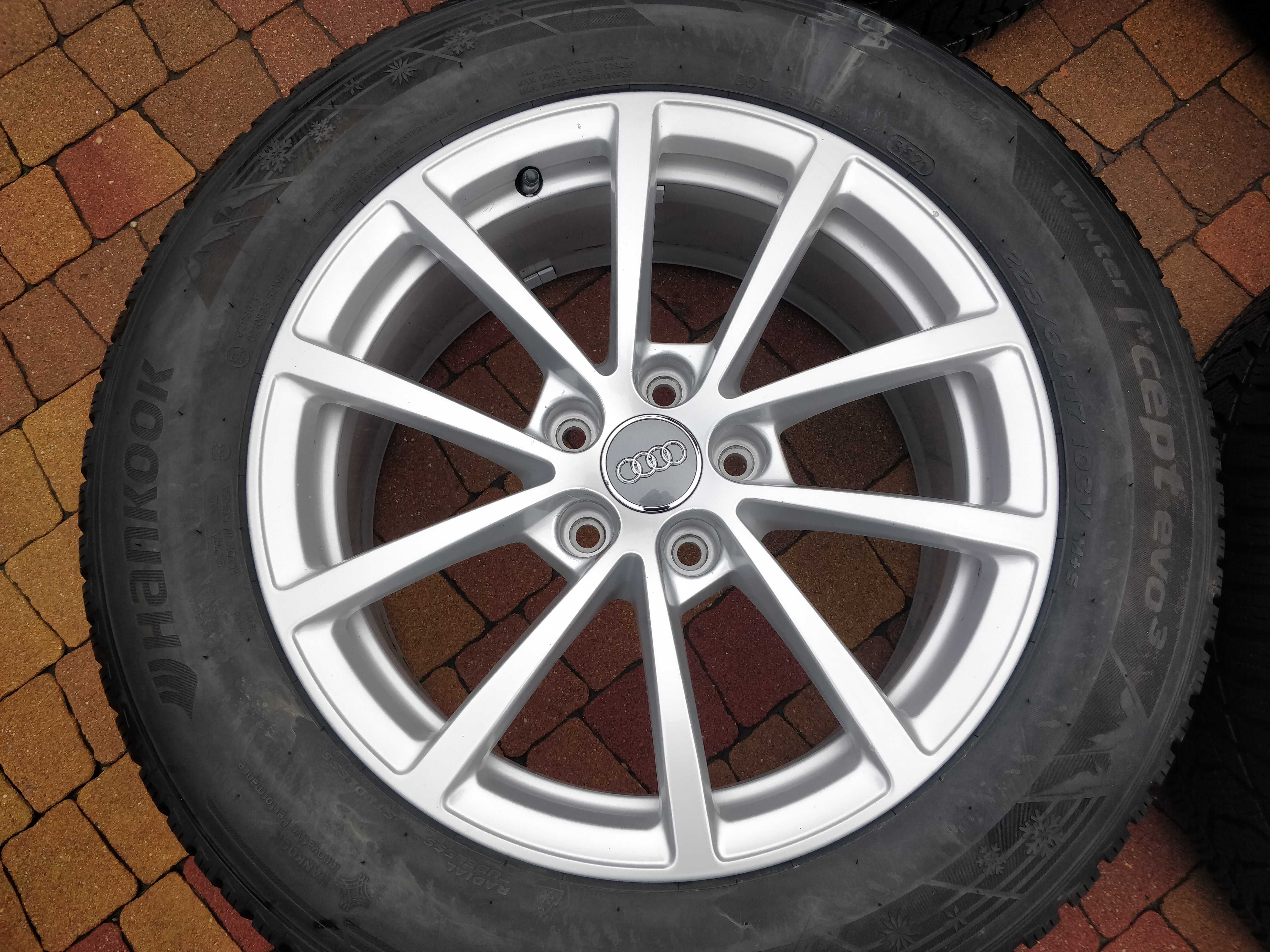 3367. Alufelgi 17" Audi A4 B8 A6 C6 C8 A5 A7 7.5J ET36 5x112 oryginał