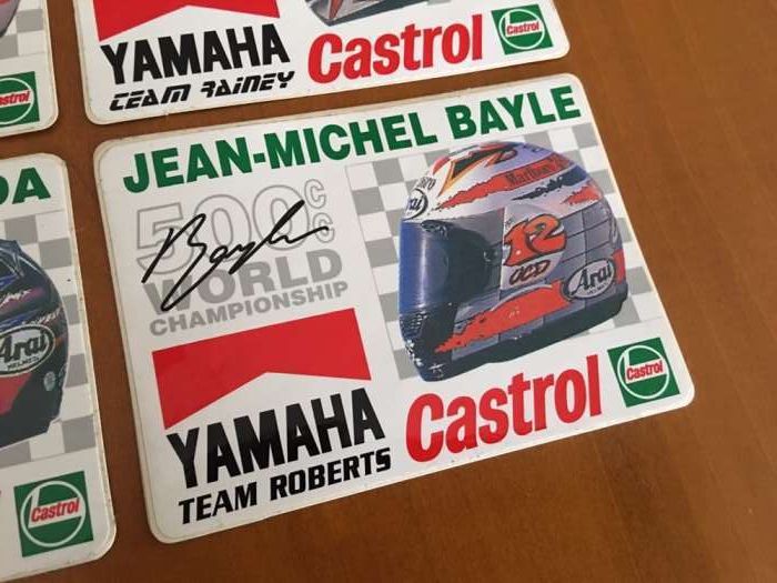 Autocolantes anos 80 / 90 yamaha honda Castrol