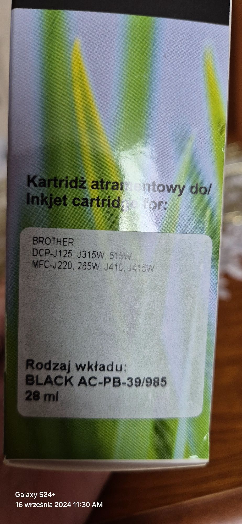 Tusz do drukarki